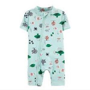  Boy Carter's Sea Creatures Rashguard ,24 month